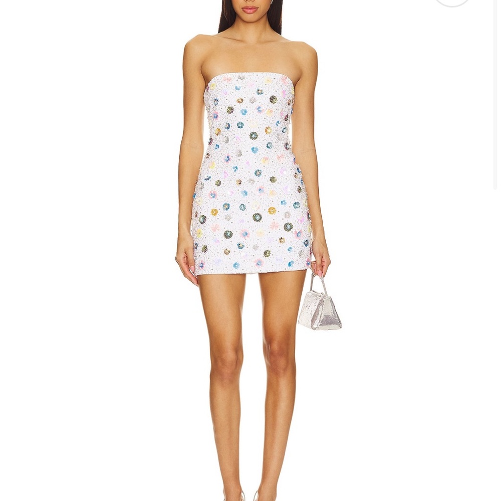 Majorelle Leva Embellished Mini Dress XS